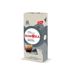Кафе капсули GIMOKA DECISO – Nespresso съвместими – 10 бр