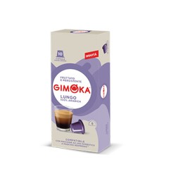 Кафе капсули GIMOKA LUNGO – Nespresso съвместими – 10 бр