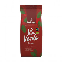 Кафе на зърна Dallmayr Via Verde - био кафе - 1 kg