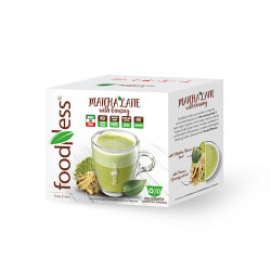 Foodness MATCHA LATTE with GINSENG – съвместими с Dolce Gusto